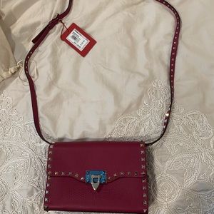 Authentic - Valentino Rockstud Med. Shoulder Bag